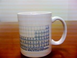 REB Research, Periodic table coffee cup