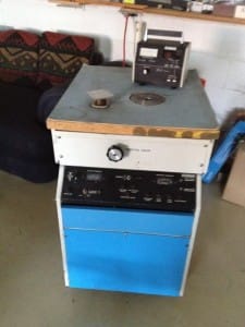 veeco He-leak detector at REB Research. 