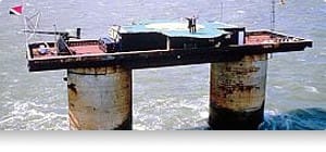 Greetings from The King and Queen of the Republic of Sealand.