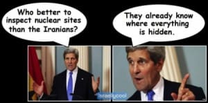 Kerry on why we give Iran the ability to self-inspect.