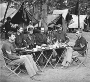 A Civil War Thanksgiving. It's fellowship that makes peace possible.