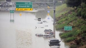 Flood of 2014; the view at 696 and Mound rd. It's just incompetence. 
