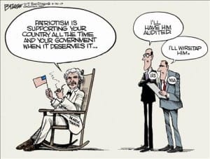 Loyalty to country includes the imperative to try to improve the leadership.